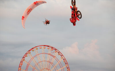 El FIAM 2026 reunirá a campeones del mundo de motocross freestyle y paramotor acrobático en un espectáculo conjunto